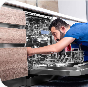 Home appliance repair shown in a sample Angi ad